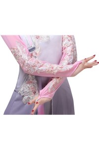 Design classical performance costumes, elegant Chinese style folk dance costumes, kite dance umbrella dance fan dance performance costumes SKDO004 detail view-4